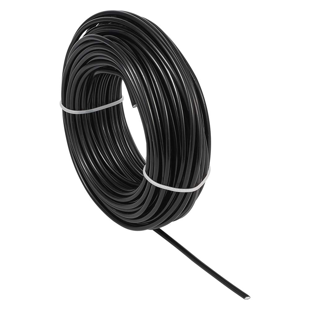 Fashewelry 65.6 Feet 3.5mm Aluminum Wire Black Bendable Metal Craft Wire for Beading Jewelry Craft Making
