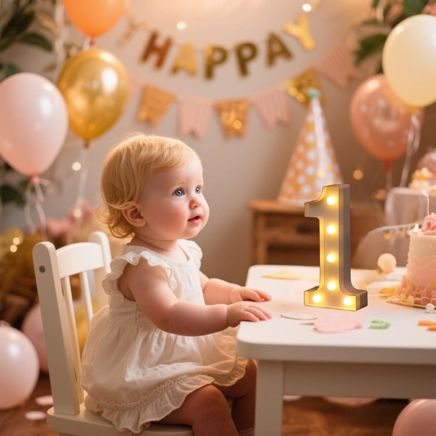 Foaky Rechargeable LED Letter Lights Sign Marquee Light Up Letters Sign for Night Light Wedding/Birthday Party Christmas Lamp Home Bar Decoration (1)