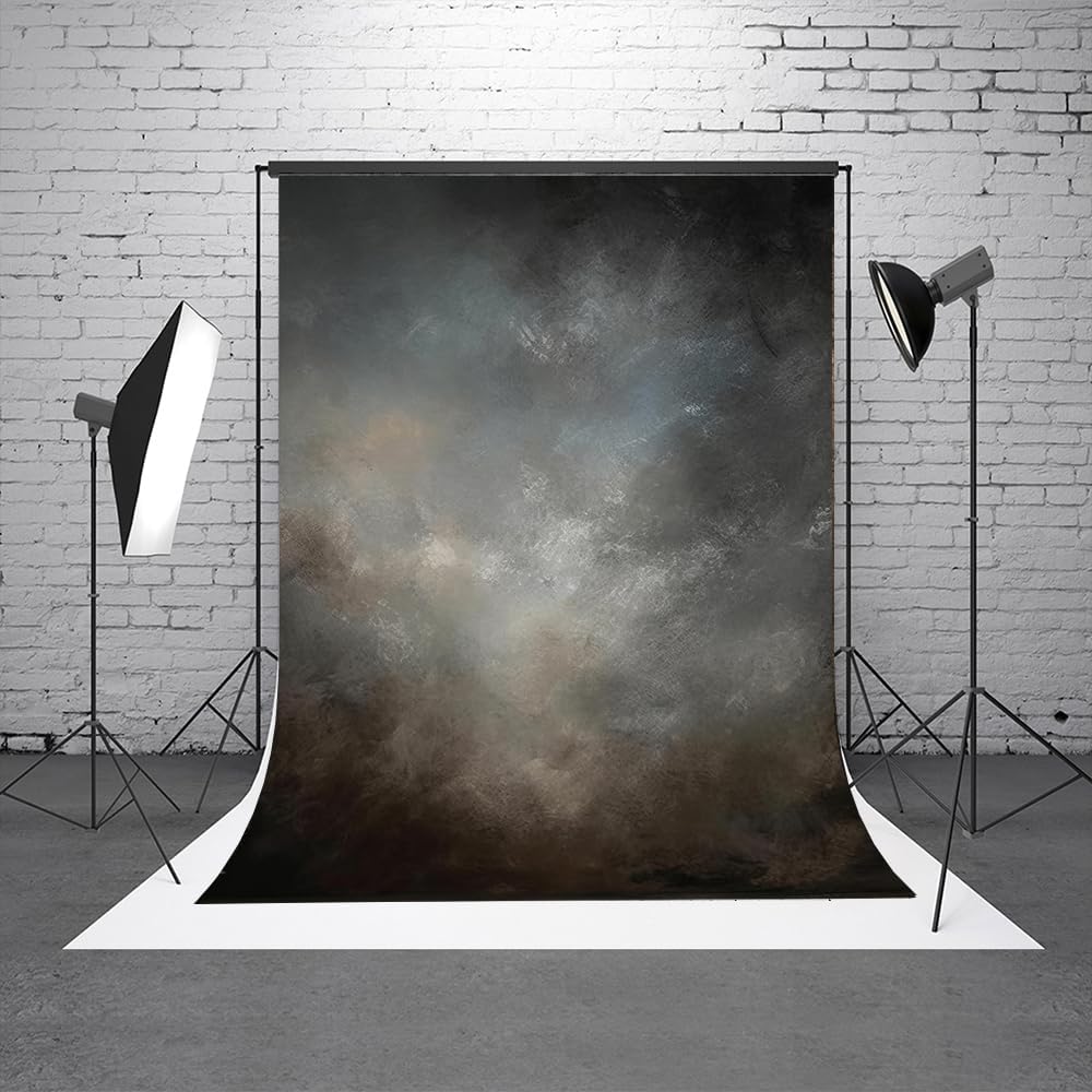 8x16ft Fabric Abstract Backdrop for Photography Vintage Portrait Old Master Background for Studio Prop
