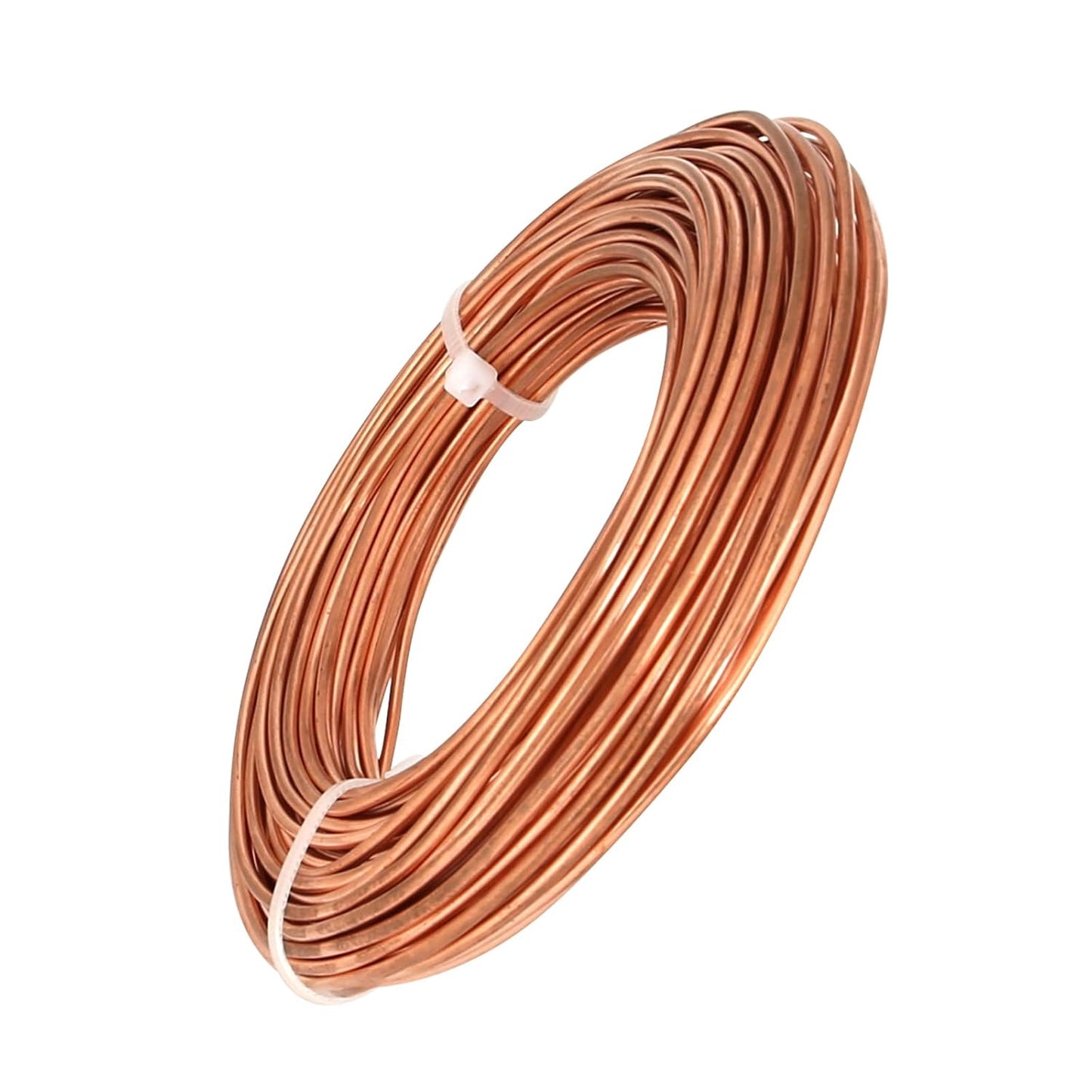 99.9% Soft Copper Wire, 14 Gauge/ 1.63 mm Diameter, 79 Feet / 24m, 1 Pound Spool Pure Copper Wire, Jewelry Making Wire Craft Wire