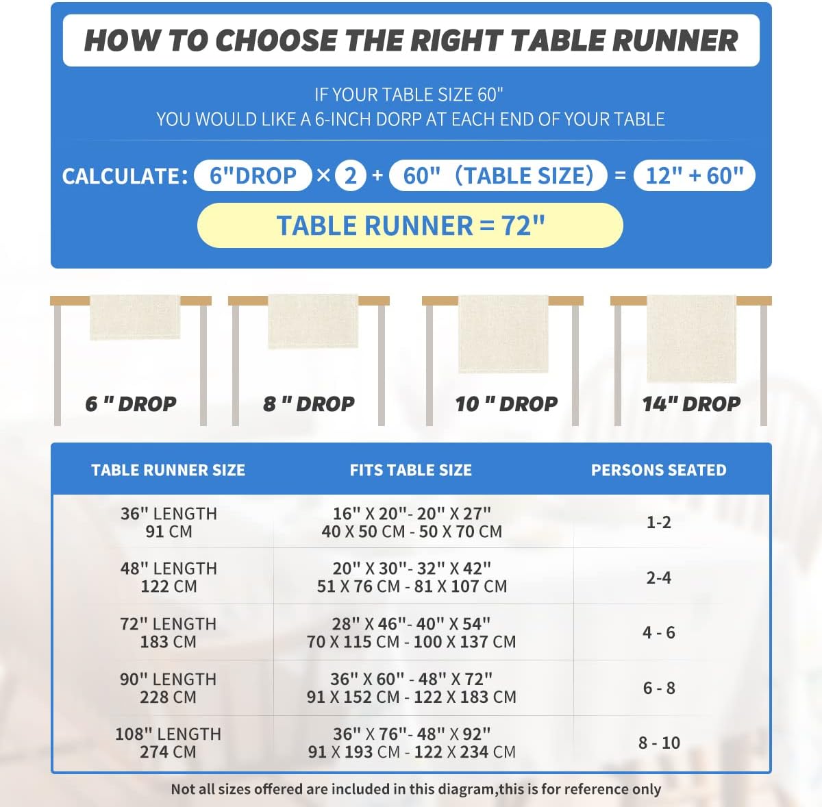 Artoid Mode Grey Snowman Snowflake Let it Snow Christmas Table Runner, Seasonal Winter Kitchen Dining Table Decor for Home Party Indoor 13x72 Inch