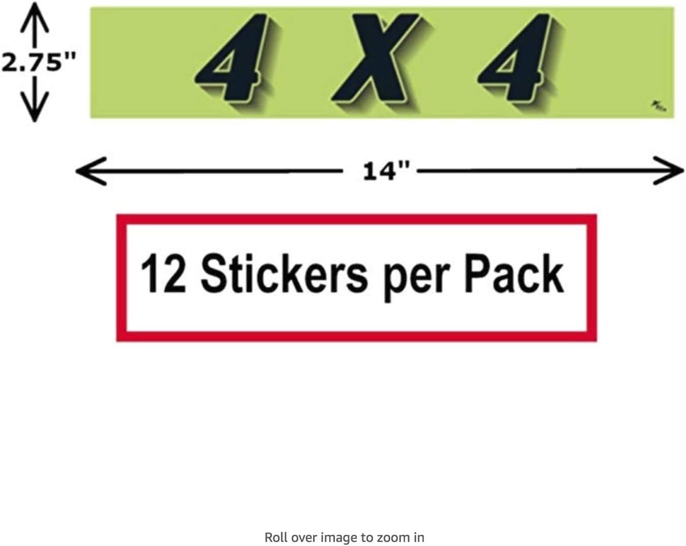 Ez-line Vinyl Windshield Stickers 3 Dozen 15 Inch Chartreuse Slogan Dealership Pro Pack for Car Lots (EZ115-Pack3)