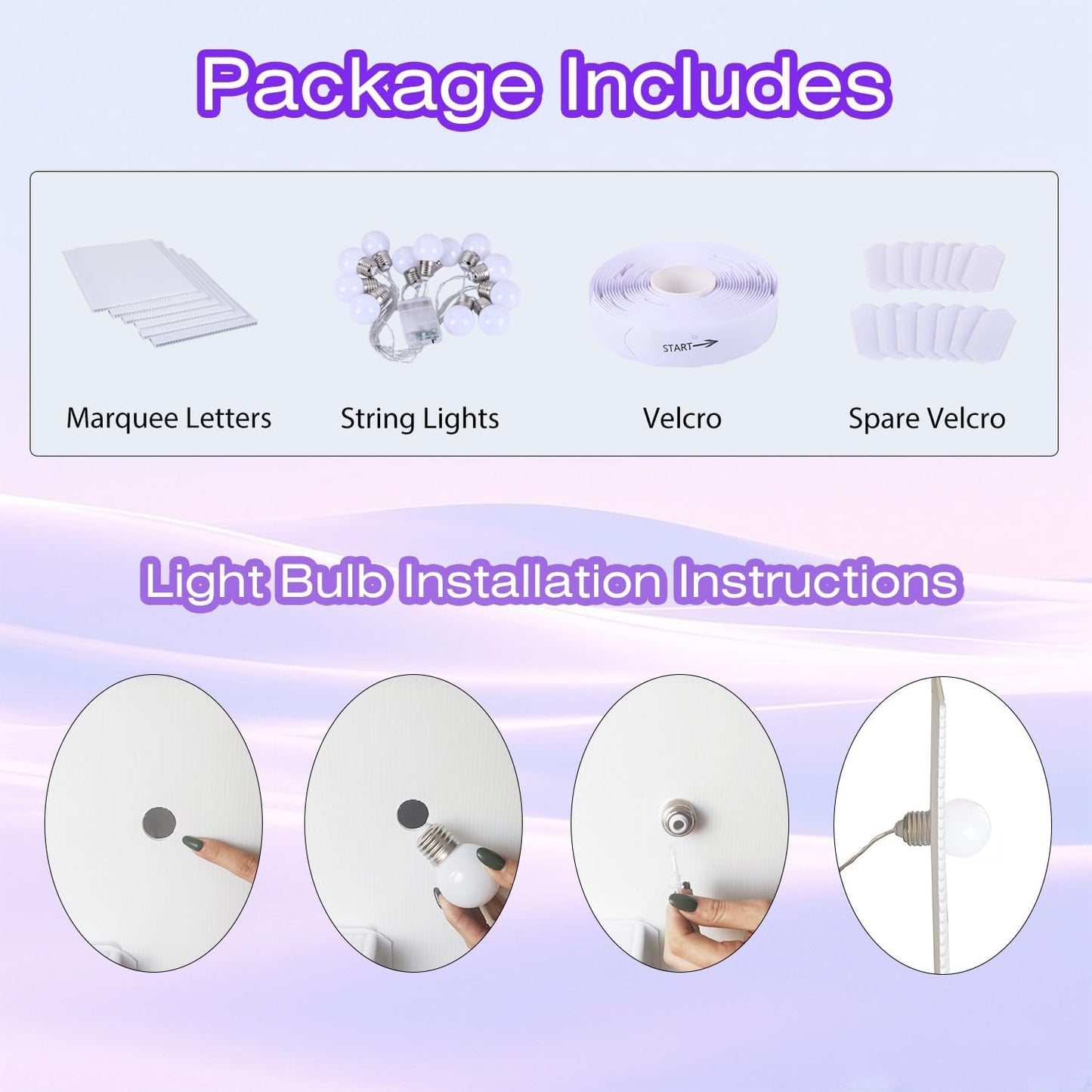 4FT Plastic Marquee Numbers 1 - Light up Numbers Are Made from Corrugated Plastic Board - Quick Assembly Without Tools, Disassembled Components Can Be Used for Photo Wall Decoration, Yard Sale Signs