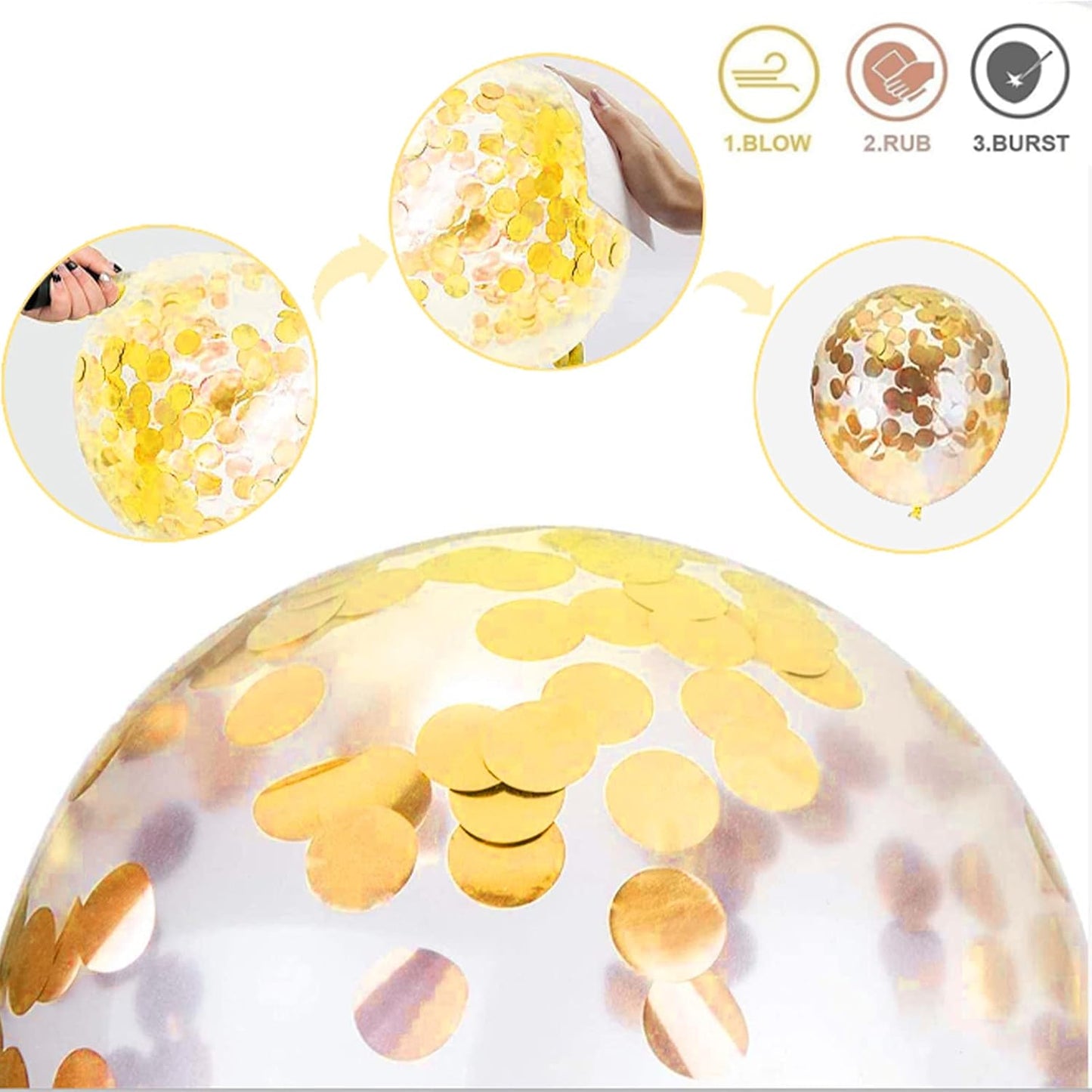 Dark Green Gold and Black balloons, 60Pcs Dark Green Black Metallic Green Silver Gold Confetti Latex Balloons for Video Game Party Balloons, Wedding, Jungle Safari Animal Theme Birthday Decoration