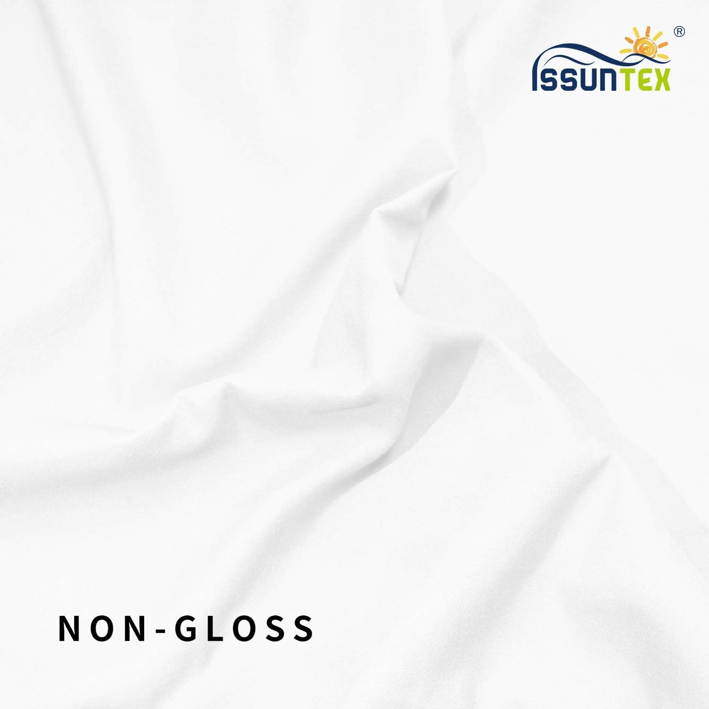 ISSUNTEX 10X24 ft Background Muslin Backdrop, Photo Studio, Collapsible High Density Screen for Video Photography and Television-White