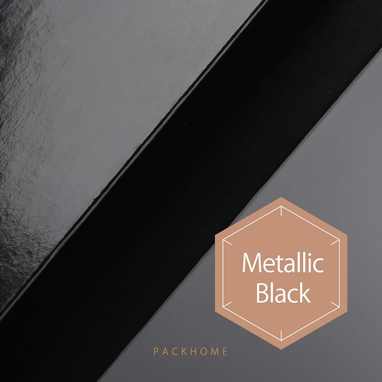 PACKHOME 6 Gift Boxes 11.5x8x2.5 Inches, Sturdy Shirt Boxes with Magnetic Lids for Multiple Occasions (Glossy Black)