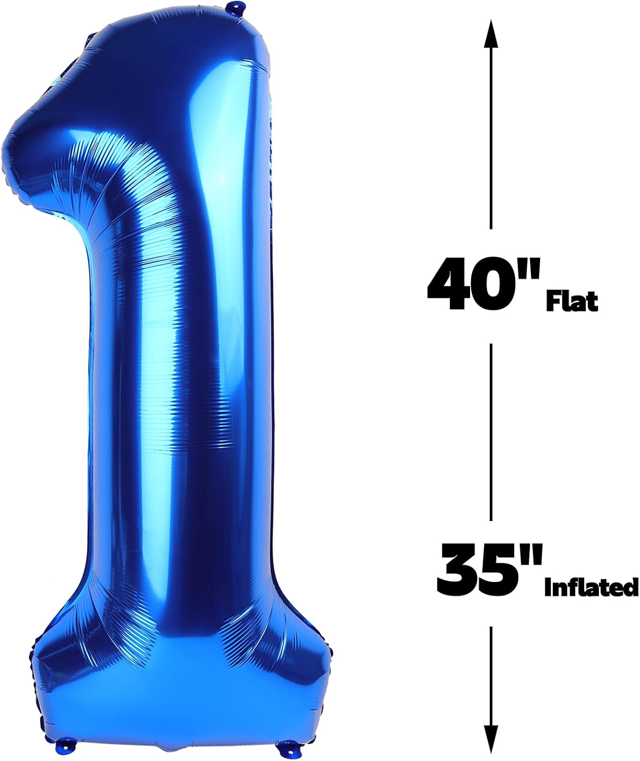 Navy Blue Jumbo Number 19 Balloon 40 Inch, Boy Girl 19 Birthday Supplies, Foil Helium 19 Birthday Giant Balloon, Mylar Blue Number Balloons Anniversary Decorations