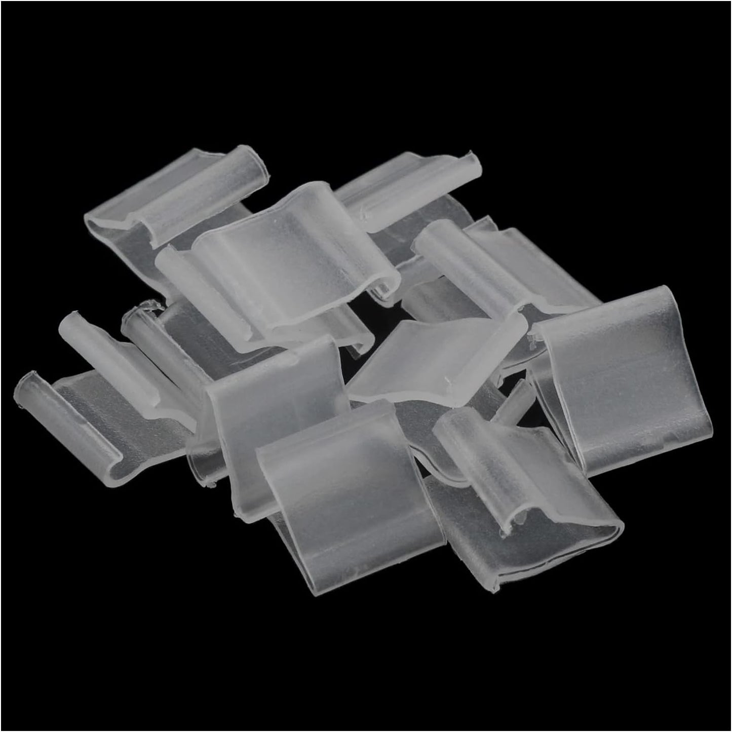 AYLIFU Transparent Balloon Clip - V-shaped, Wedding & Party, 150 Pieces