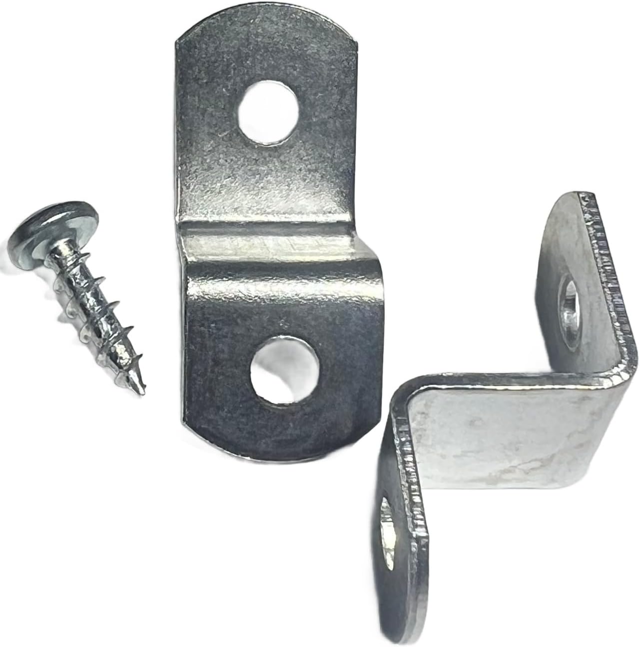 Canvas Clips for Picture Framing screws included 15 per pack ( Choose your offset size ) by E.H.C. (1/2" offset)