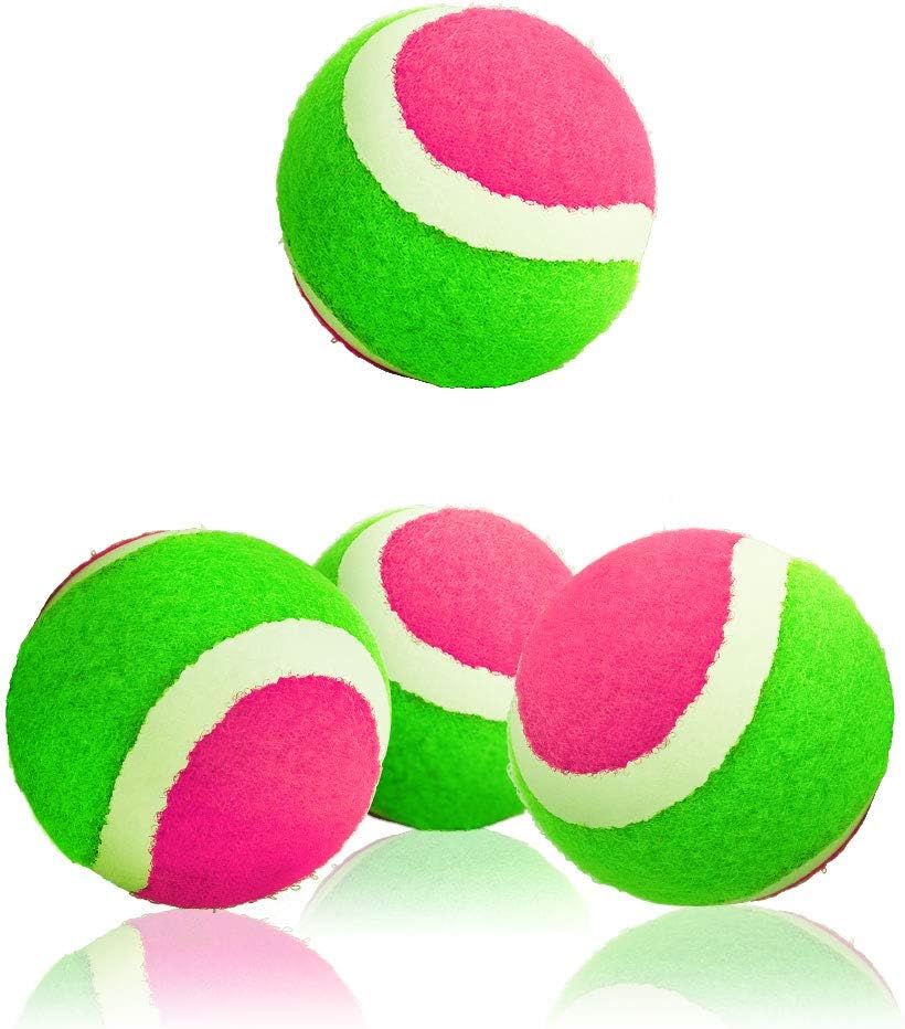 Ayeboovi Replacement Sticky Balls, 4 Packs, 2.6 Inch Diameter, Suitable for Toss and Catch Game