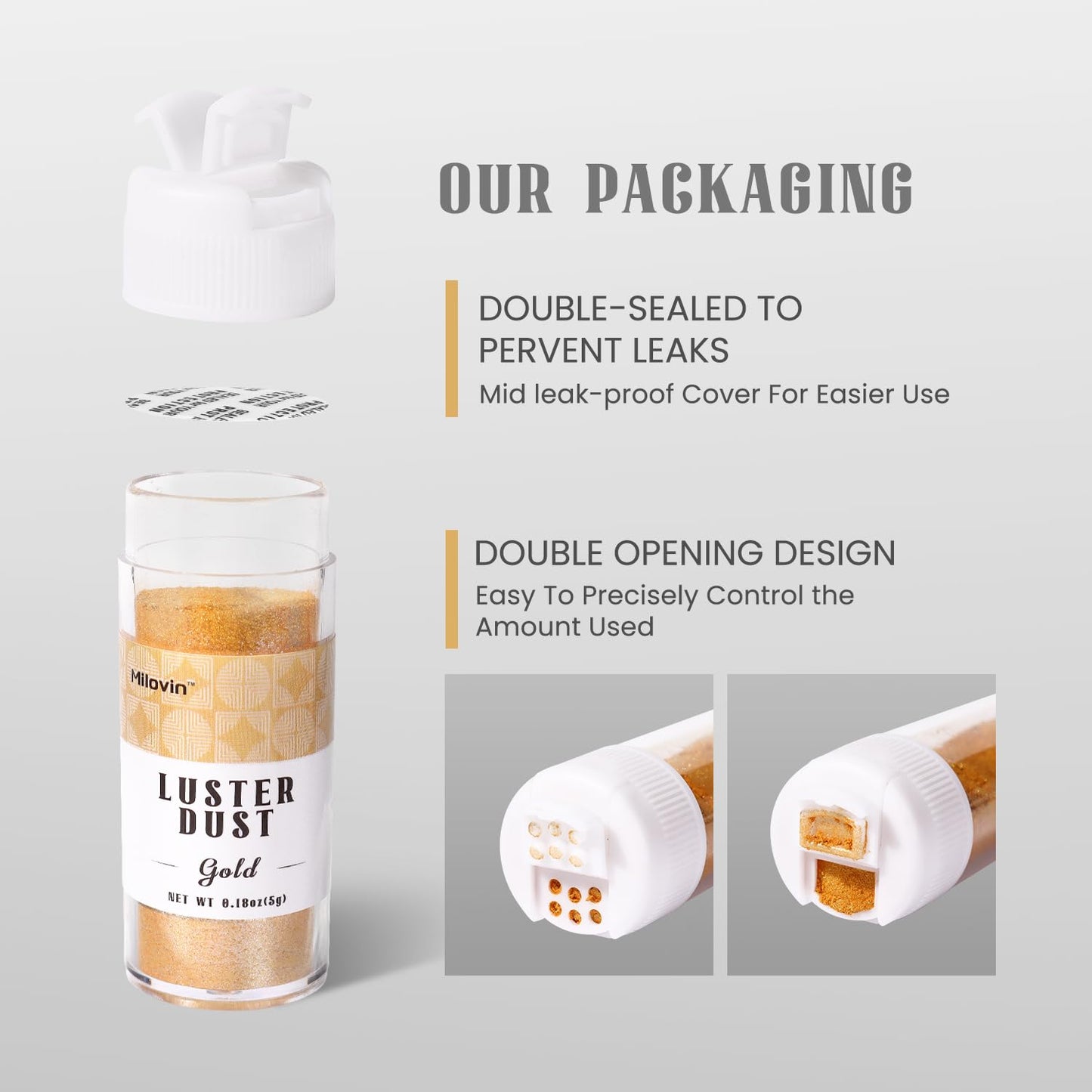 White Edible Glitter for Cake Decorating, 5g White Luster Dust Edible for Drinks, Glitter for Cocktails, Drinks, Macaron, Cookies, Cupcakes, Chocolate, and Strawberries(0.18oz, white)