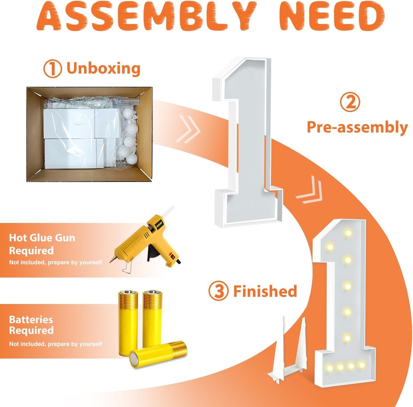 4FT Marquee Numbers 20, Large Light Up Numbers 20th Birthday Decorations for Girls Boys, Cardboard Number for Women Men Anniversary Party Decor Backdrop, DIY Foam Board Mosaic Number Sign