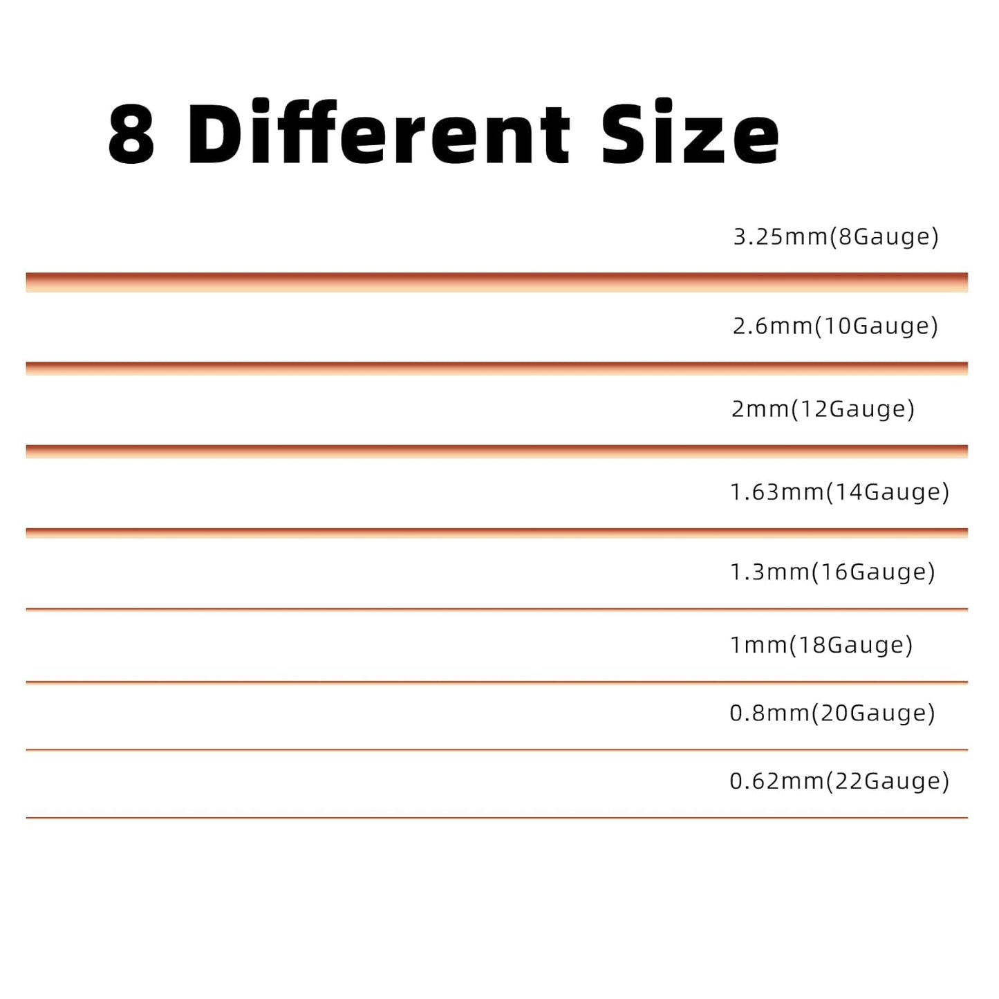 99.9% Soft Copper Wire, 14 Gauge/ 1.63 mm Diameter, 79 Feet / 24m, 1 Pound Spool Pure Copper Wire, Jewelry Making Wire Craft Wire