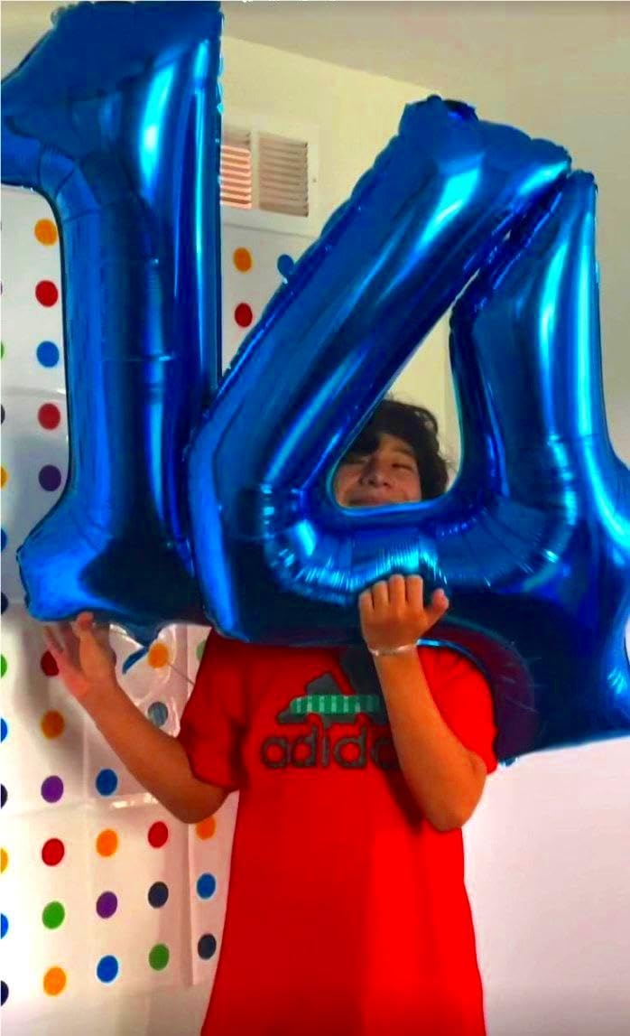 Jumbo Mylar Navy Blue 24 Number Balloon 40 Inch, Big Number 24 Balloons Birthday Decorations, 24 Year Old Birthday Party, Large Size Digit Numbers Balloon Supplies