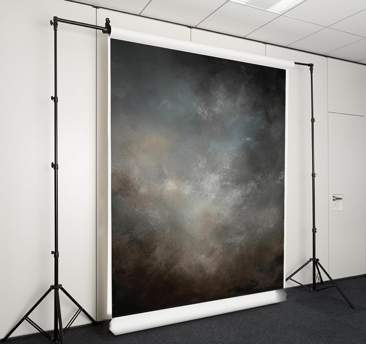 6x9ft Fabric Abstract Backdrop for Photography Vintage Portrait Old Master Background for Studio Prop