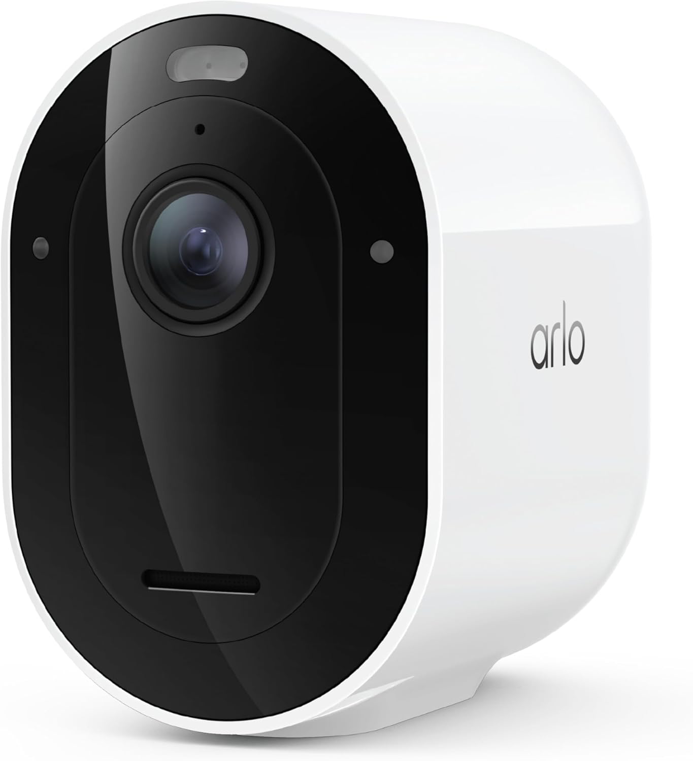 Arlo Pro Security Camera (6th Gen - 2025 Release) - 2K HDR, Battery Power, Event Captions, Emergency Response, 1-Month Trial of Secure Plan, 160° Field of View, Dual-Band WiFi, Spotlight, 1 Cam, White