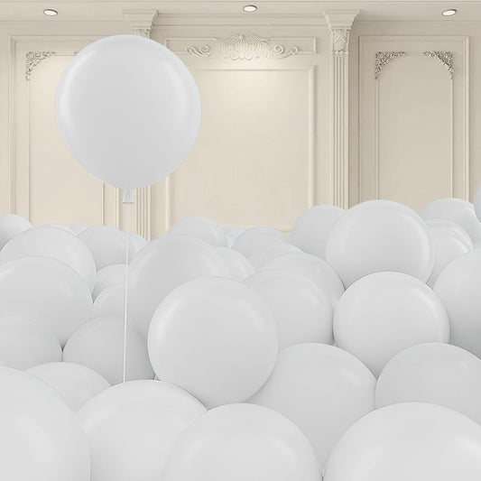 125 pcs White Balloons 5 Inch, Small Balloon Garland Arch Kit for Birthday Party Decorations Anniversary Wedding Baby Shower Party Decor