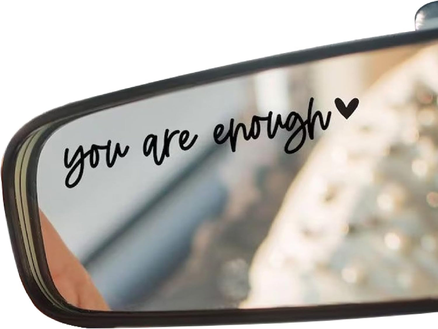 3pcs Custom Car Rearview Mirror Vinyl Decal Personalized Vehicle Rear View Window Sticker Auto Windshield Laptop Cup Label