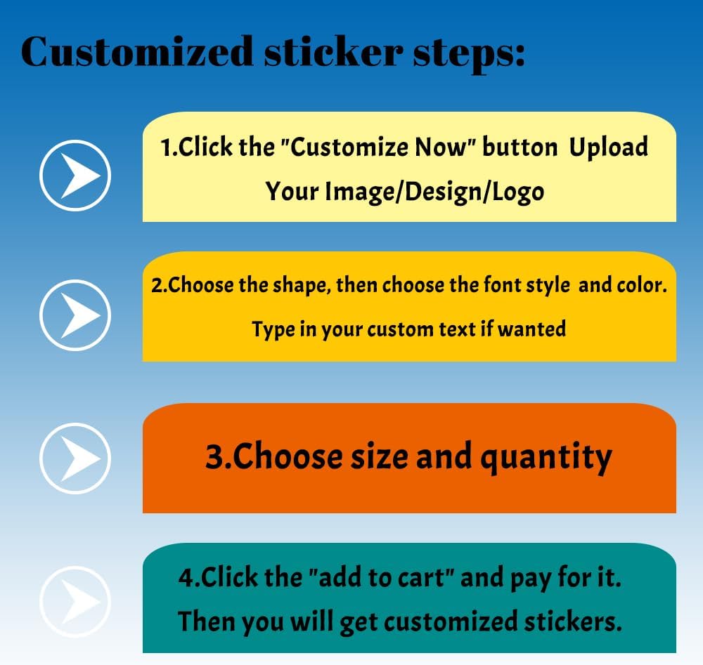 Custom Stickers 70-1000 Personalized Labels for Birthday Party Wedding, Customized Stickers for Business Logo(Square)