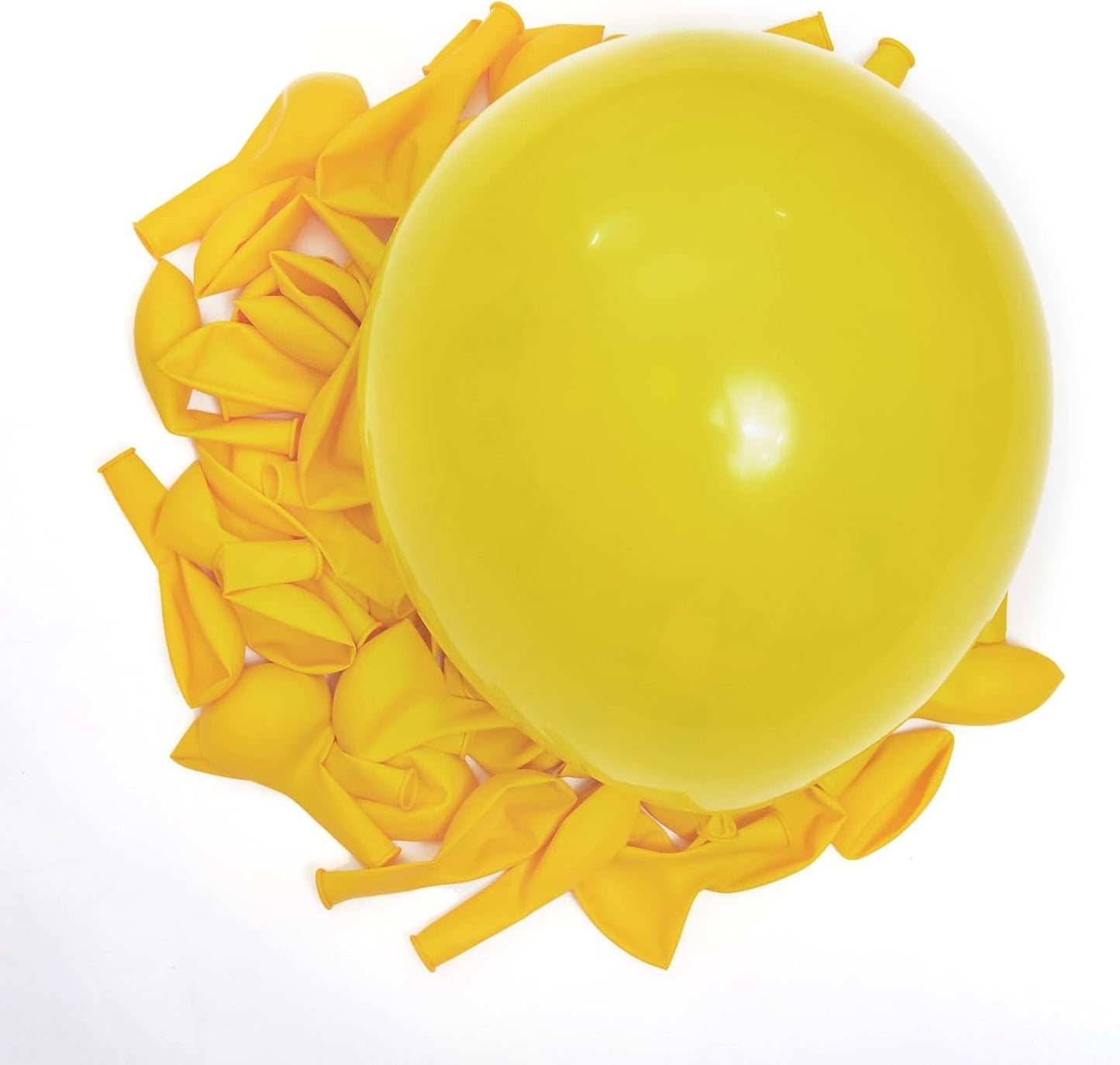300 pack Yellow Balloons 12 Inch Yellow Latex Balloon Bulk for Party Supplies and Decorations