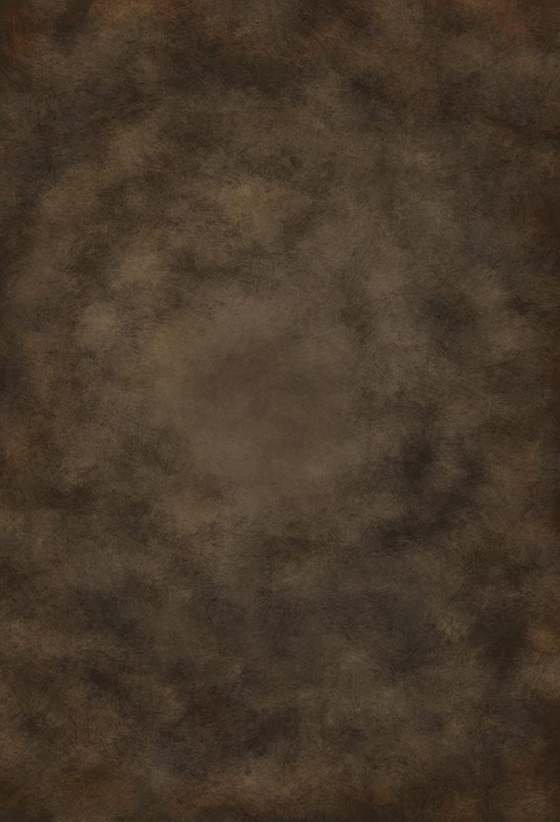 6.5x10ft Dark Brown Mottled Texture Photography Backdrop for Portrait Photo Studio Prop Abstract Background for Photographyer