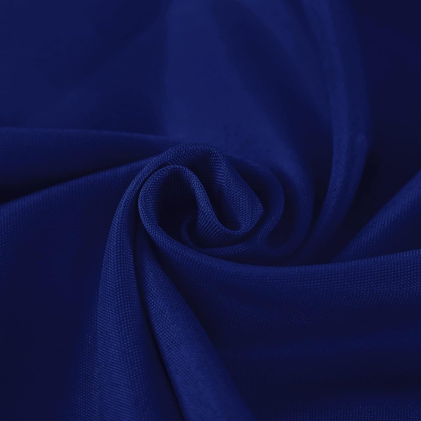 Fokitut 2 Pack Waterproof Round Tablecloth, 108 Inch, Stain Resistant and Wrinkle Polyester Table Cloth, Fabric Table Cover for Kitchen Dining, Wedding, Party, Holiday Dinner-Royal Blue