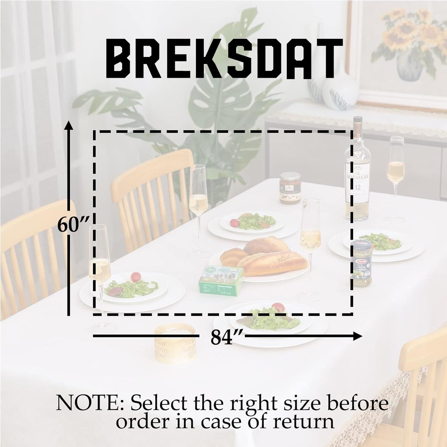 Beige lace Premium Rectangle Farmhouse Tablecloth Waterproof OilProof SpillProof AntiShrink Soft Wrinkle Resistant Decorative Fabric Table Cover Kitchen Dinning Party Wedding Banquet