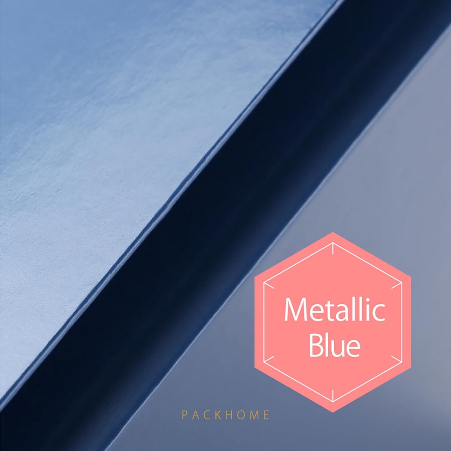 PACKHOME Gift Box 11.5x8x2.5 Inches, Sturdy Shirt Box with Magnetic Lid for Multiple Occasions (Glossy Blue)