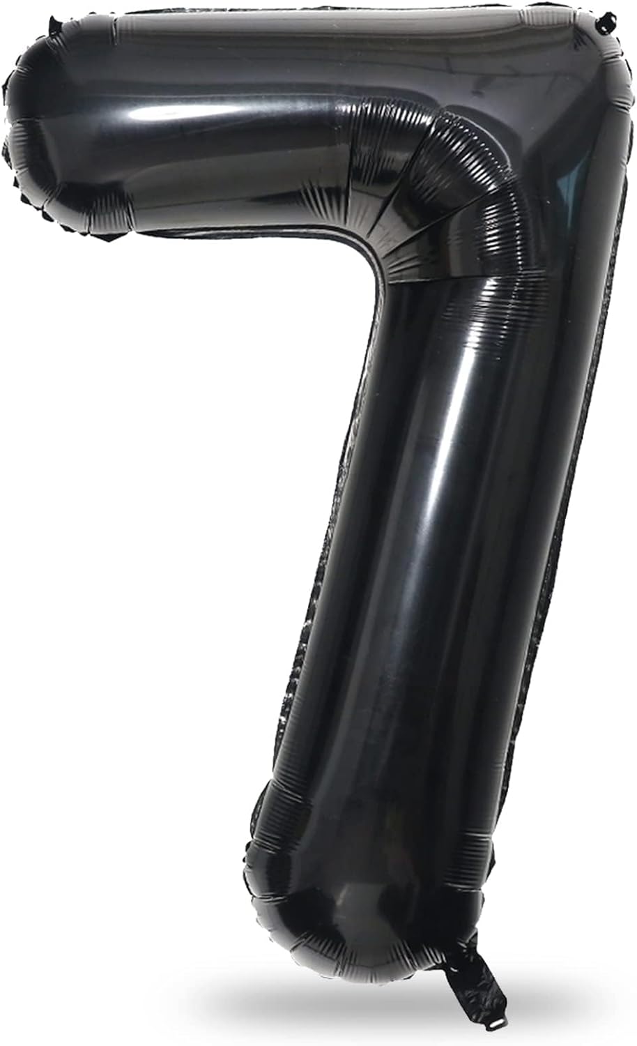 40 Inch Balloon Number 7 Black, Large Foil Number Balloons Set 0-9, Digital 7 Helium Balloons for Girls Boys Men Women 7th 17th 70th Birthday Anniversary Graduation New Year's Eve Party Decoration