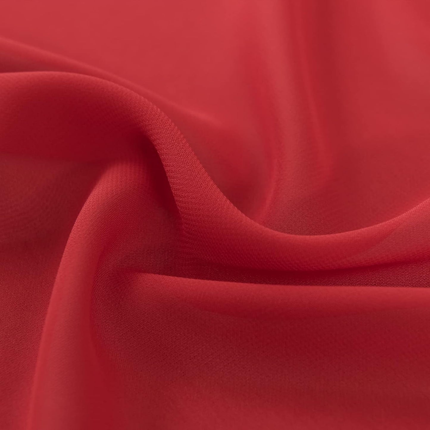 12Pack 9ft Chiffon Table Runner 14x108 Inch Sheer Romantic Table Runner for Wedding Birthday Party Bridal Shower Outdoor Decoration-Red