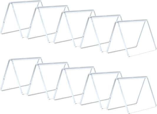 AITEE Mini Tabletop Chalkboard Signs - 10 Pack Acrylic Mini Chalkboard Signs for Food, Weddings, Birthday Parties, Buffet, Bakery