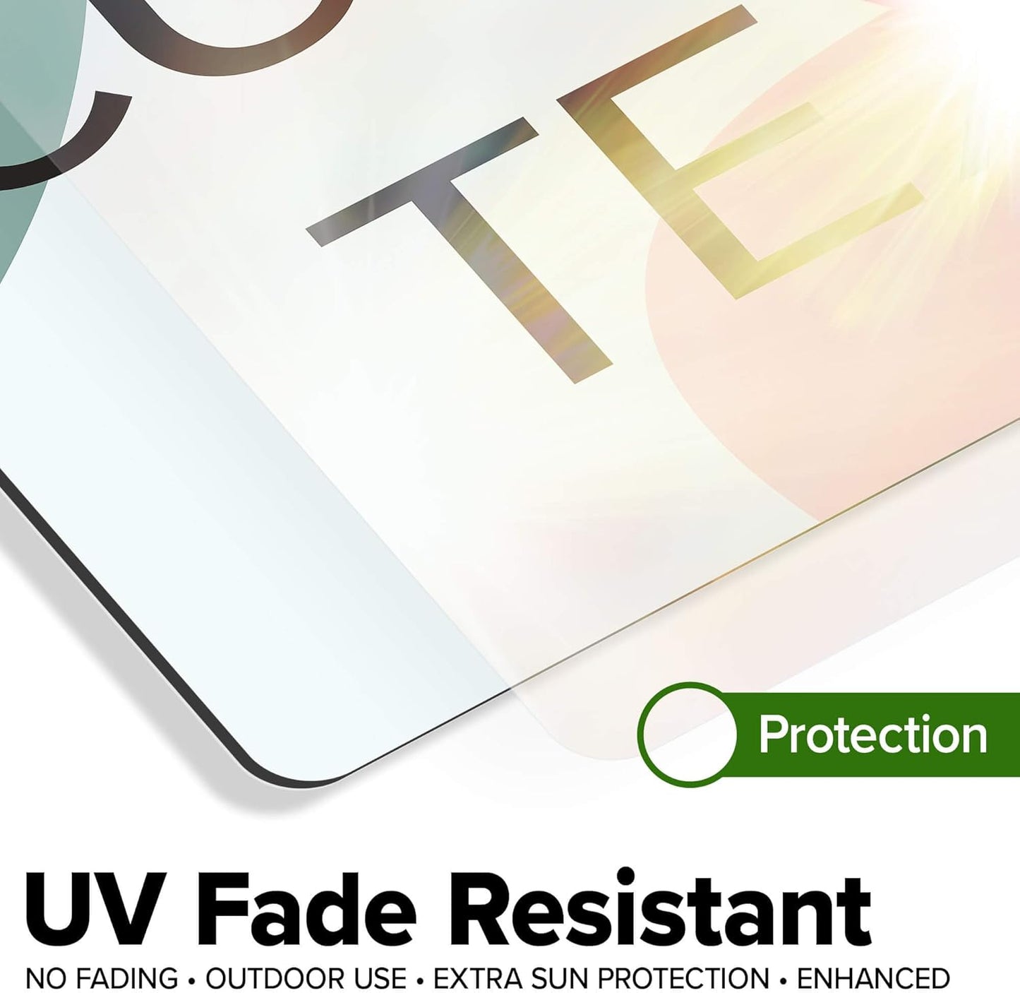 Custom Sign, Custom Street Sign, 11 Font Colors, 13 Font Styles, 4 Hole Options, 22 Sizes, 10x14 Inches, Rust Free DiBound, Fade Resistant, Made in USA by My Sign Center (Minimalist)