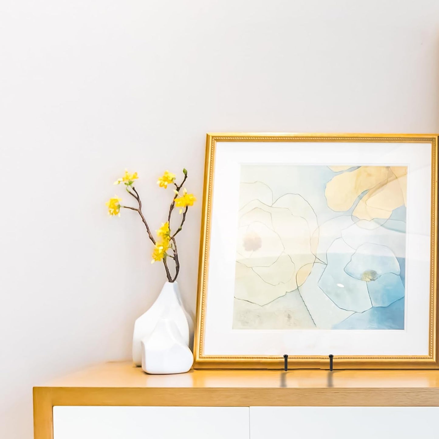 Decolore 10 Inch 3 Pack Large Black Table Easel Plate Stands for Display Plate Holder Display Stand for Decorative Plate, Poster, Tabletop Art and Platter