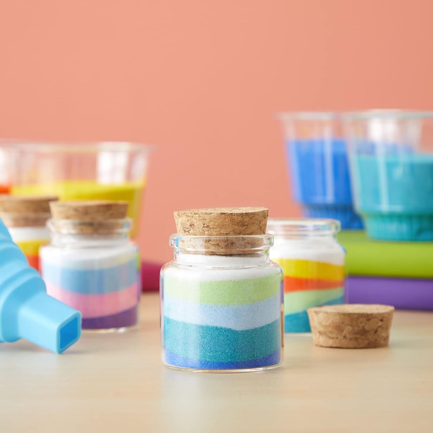 Bright Creations Spell Jars - 50ml, Clear, 12 Pack - Mini Glass Jars with Cork Lids & Apothecary Bottles for DIY Witchcraft, Bridal Shower Favors & Wedding Party Favors for Guests