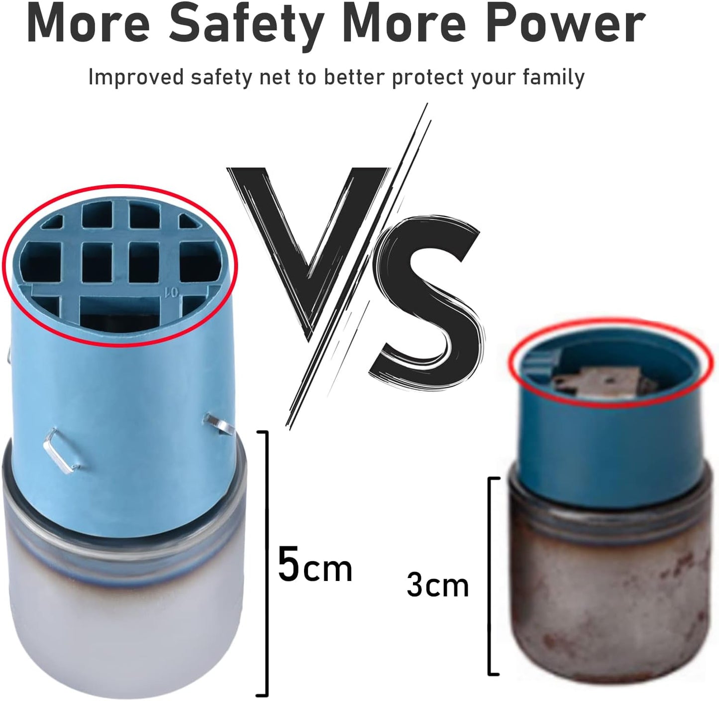 5 Packs Confetti Cannons Gold, 12 Inch Confetti Cannons Party Poppers, Gold Confetti Poppers for Graduation Wedding Birthday Parties and New Year's Eve Celebration