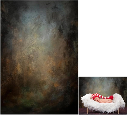 8x10ft Old Master Mottled Portrait Photography Backdrops Abstract Rust Spots Backdrop Background for Photoshoot