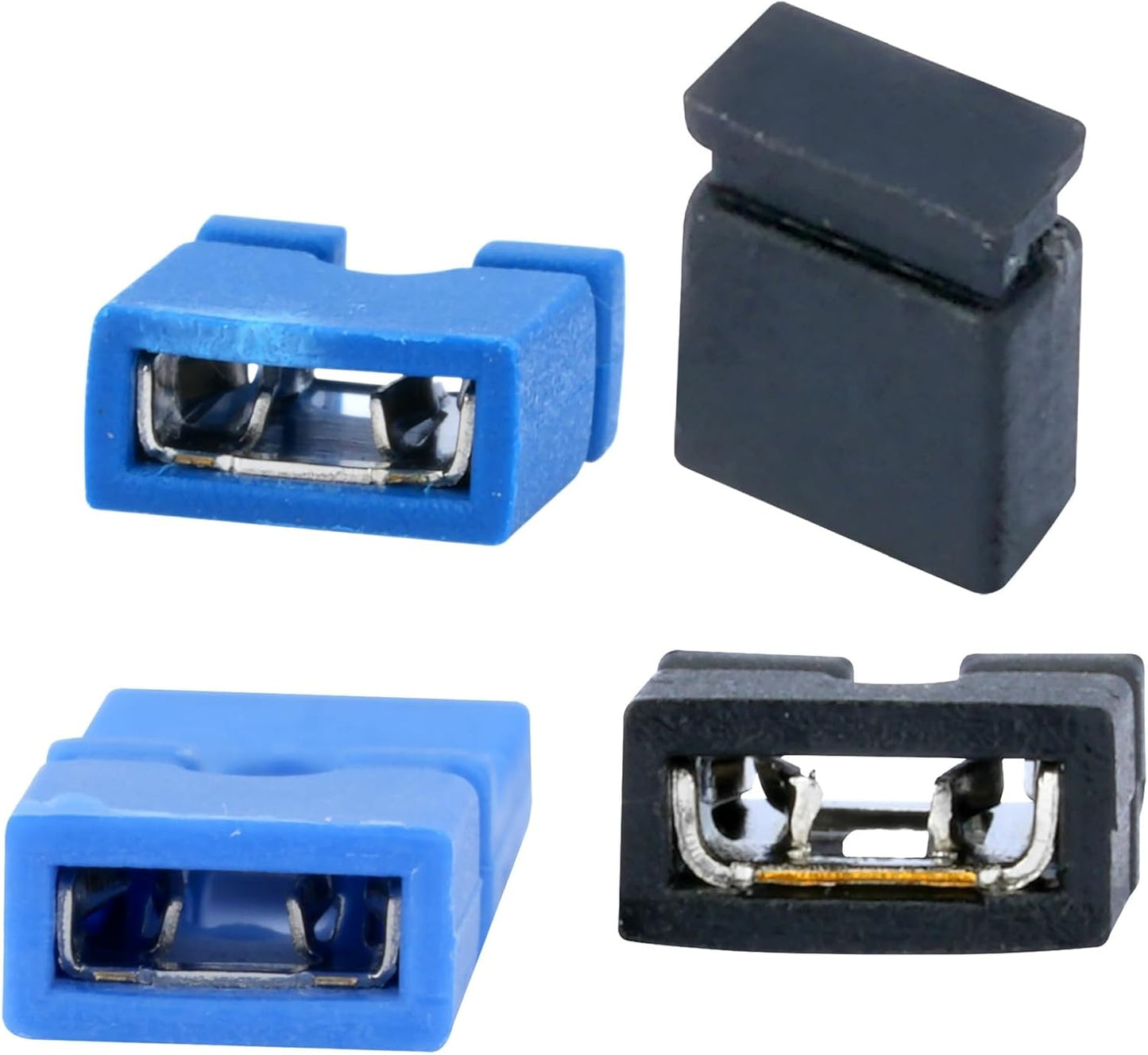 300Pcs Jumper Caps Kit 2.54mm 2.0mm 1.27mm Compatible with Arduino Raspberry Pi PCB Circuit Board Connection Pin