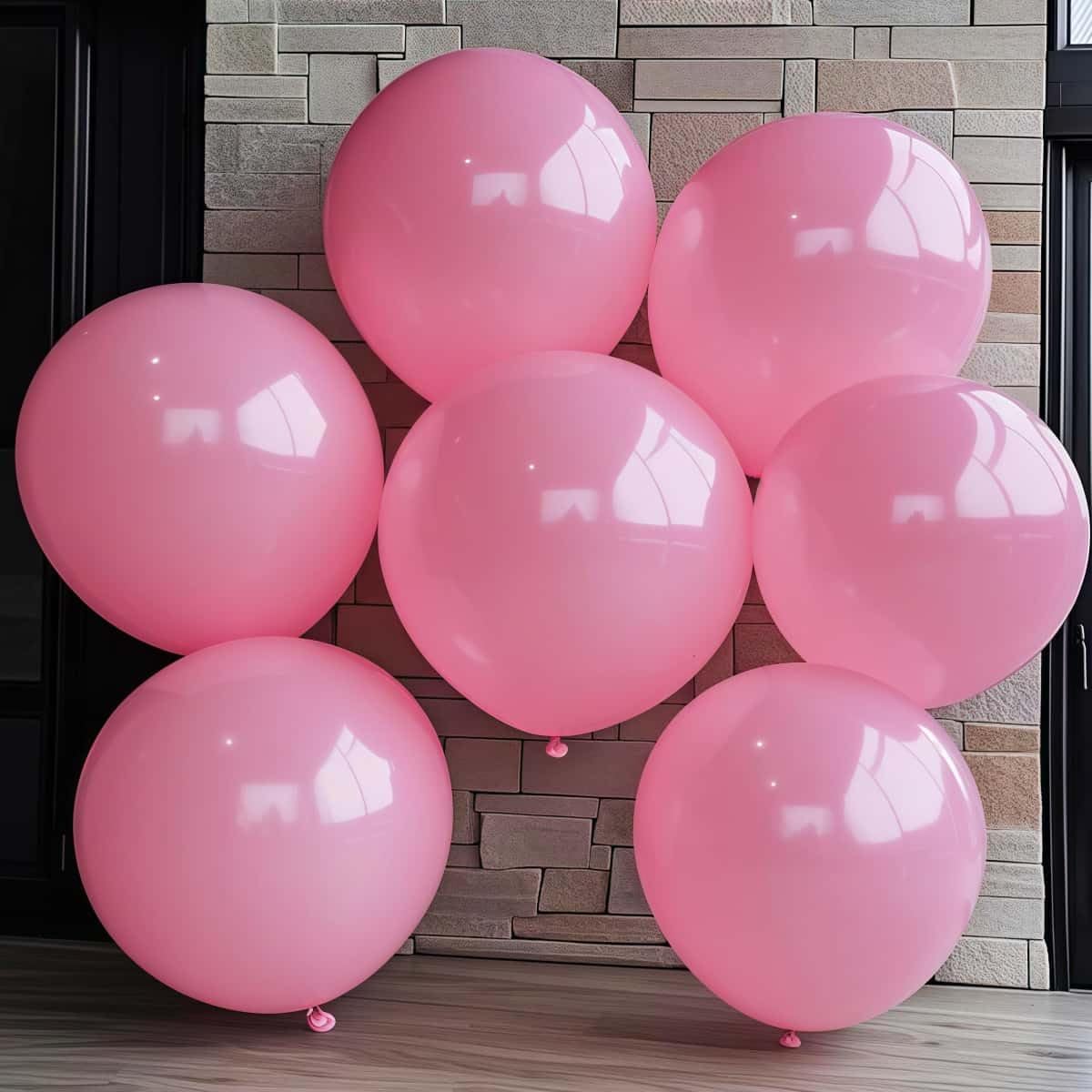 30 Pack Pink Balloons 36 Inch Pink Latex Party Large Balloon Bulk for Various Party Events Decorations