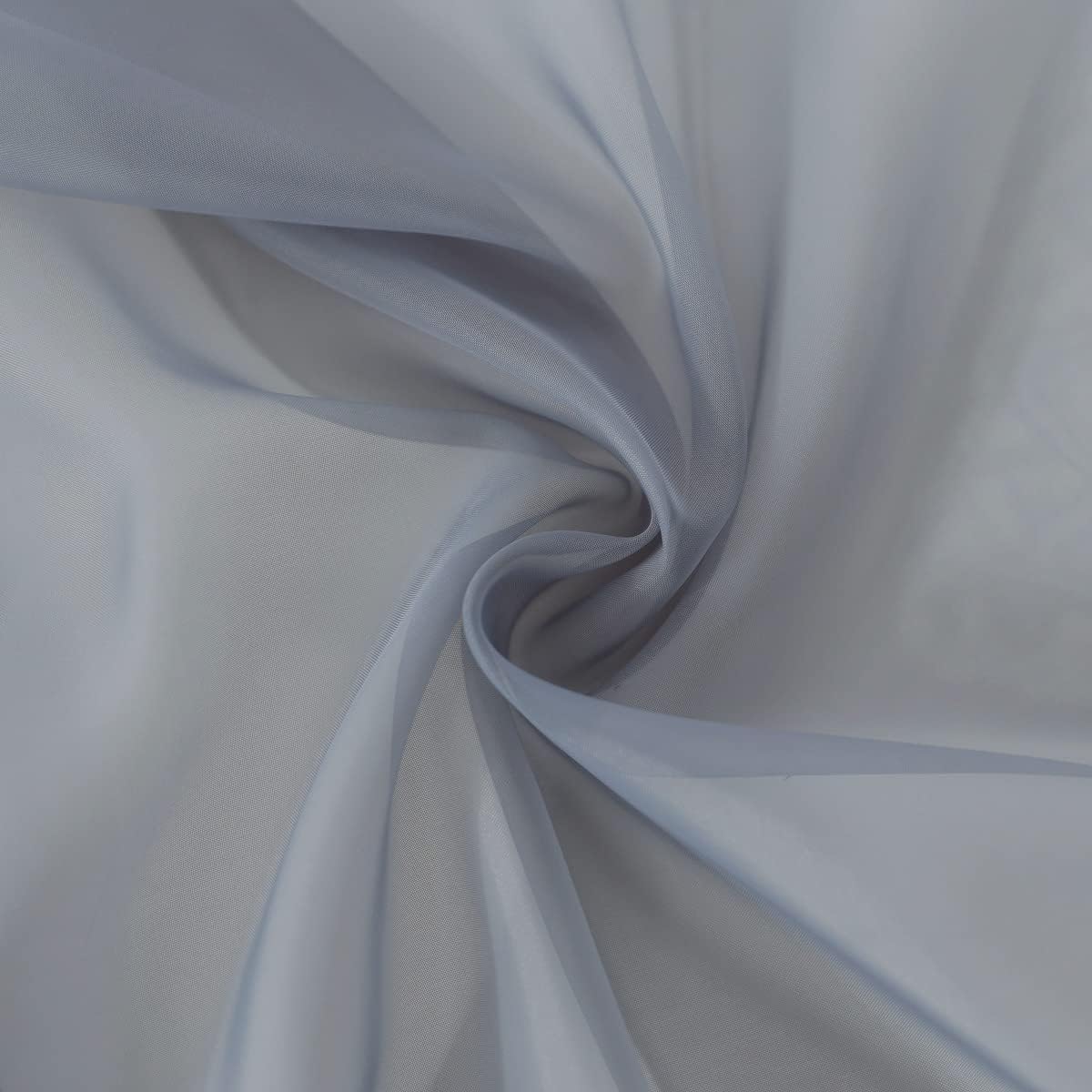 Window Gray Sheer Curtains 72 Inches Long 2 Panels Sheer Curtain Basic Rod Pocket Panel for Bedroom Children Living Room Yard Kitchen (Gray, 52" W x 72" L | 2 pcs)