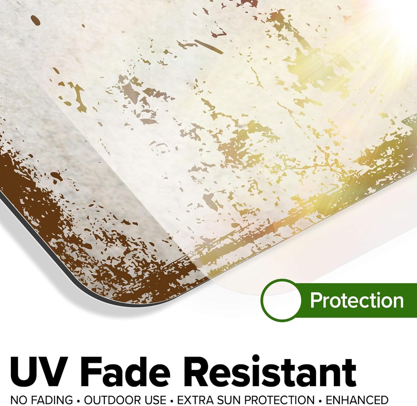 Custom Sign, Custom Street Sign, 11 Font Colors, 13 Font Styles, 4 Hole Options, 22 Sizes, 24x30 Inches, Rust Free DiBound, Fade Resistant, Made in USA by My Sign Center (Rustic)