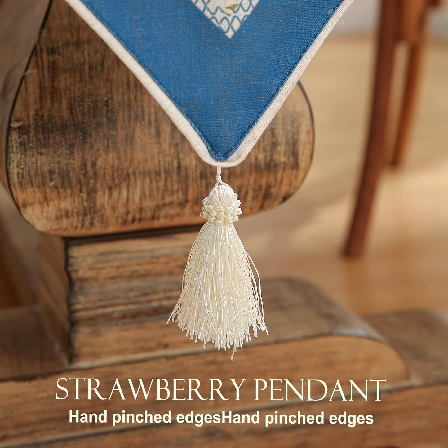 patdrea Linen Leopard Animal Table Runner Farmhouse for Home Kitchen Dining Decor Parties Family Dinners Christmas 12"x 71"