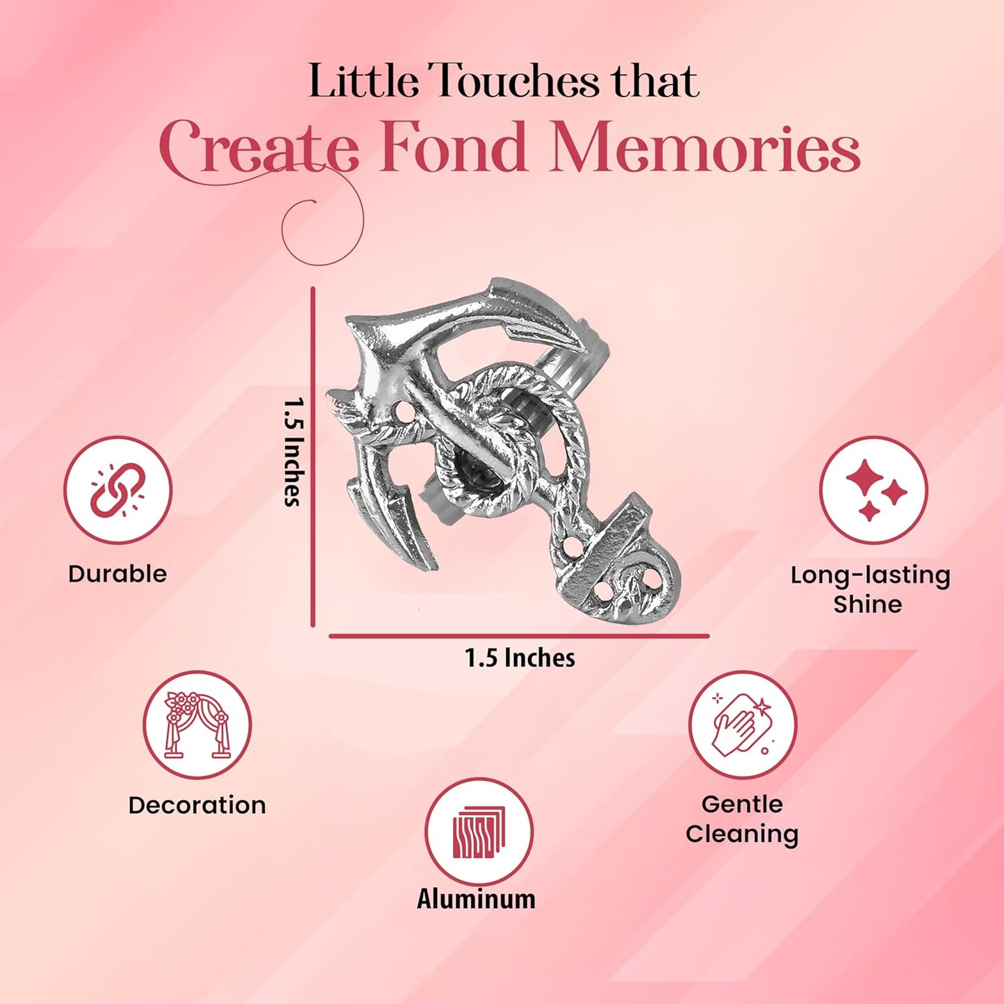 Silver Napkin Rings Set of 12 - Durable & Versatile, Elegant Metal Napkin Rings for Table Settings, Special Occasions, Easter Table Decor & Gift Giving Ideas Silver- ALPHA Living HOME