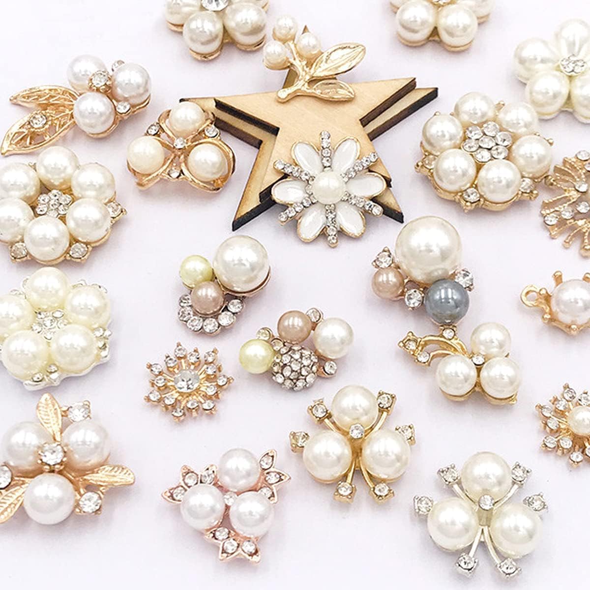 100Pcs 20mm White Round ABS Faux Pearl Beads for Jewelry Making, DIY Crafts, Home Decoration