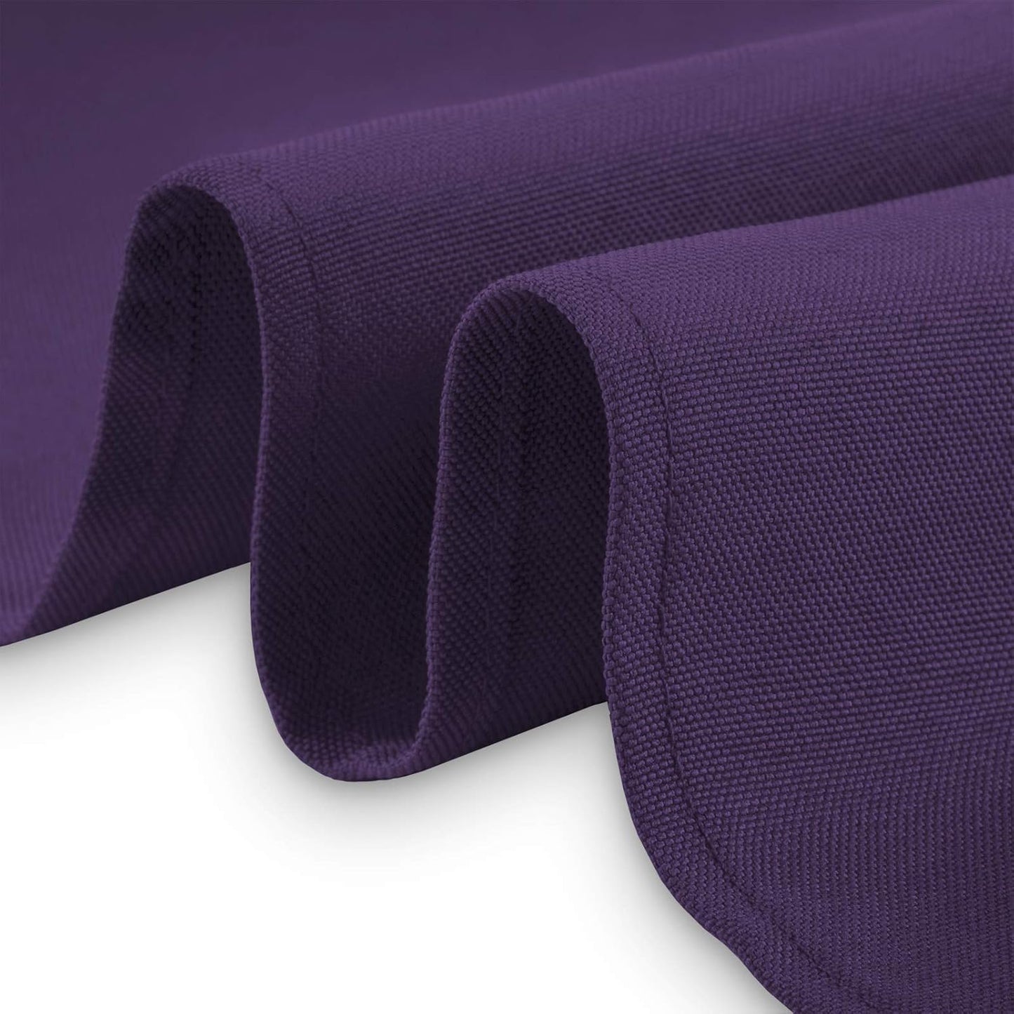 Lann's Linens - 70" Square Premium Tablecloth for Wedding/Banquet/Restaurant - Polyester Fabric Table Cloth - Purple
