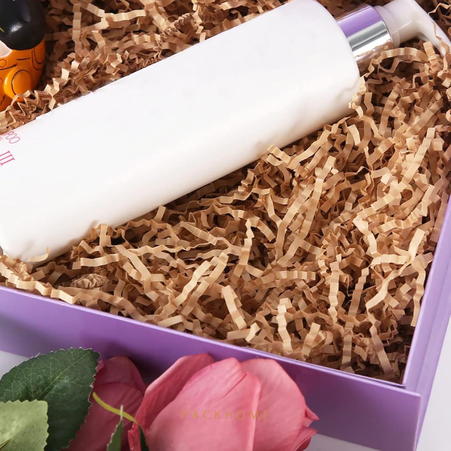 PACKHOME Gift Box 11.5x8x2.5 Inches, Sturdy Shirt Box with Magnetic Lid for Multiple Occasions (Glossy Purple)