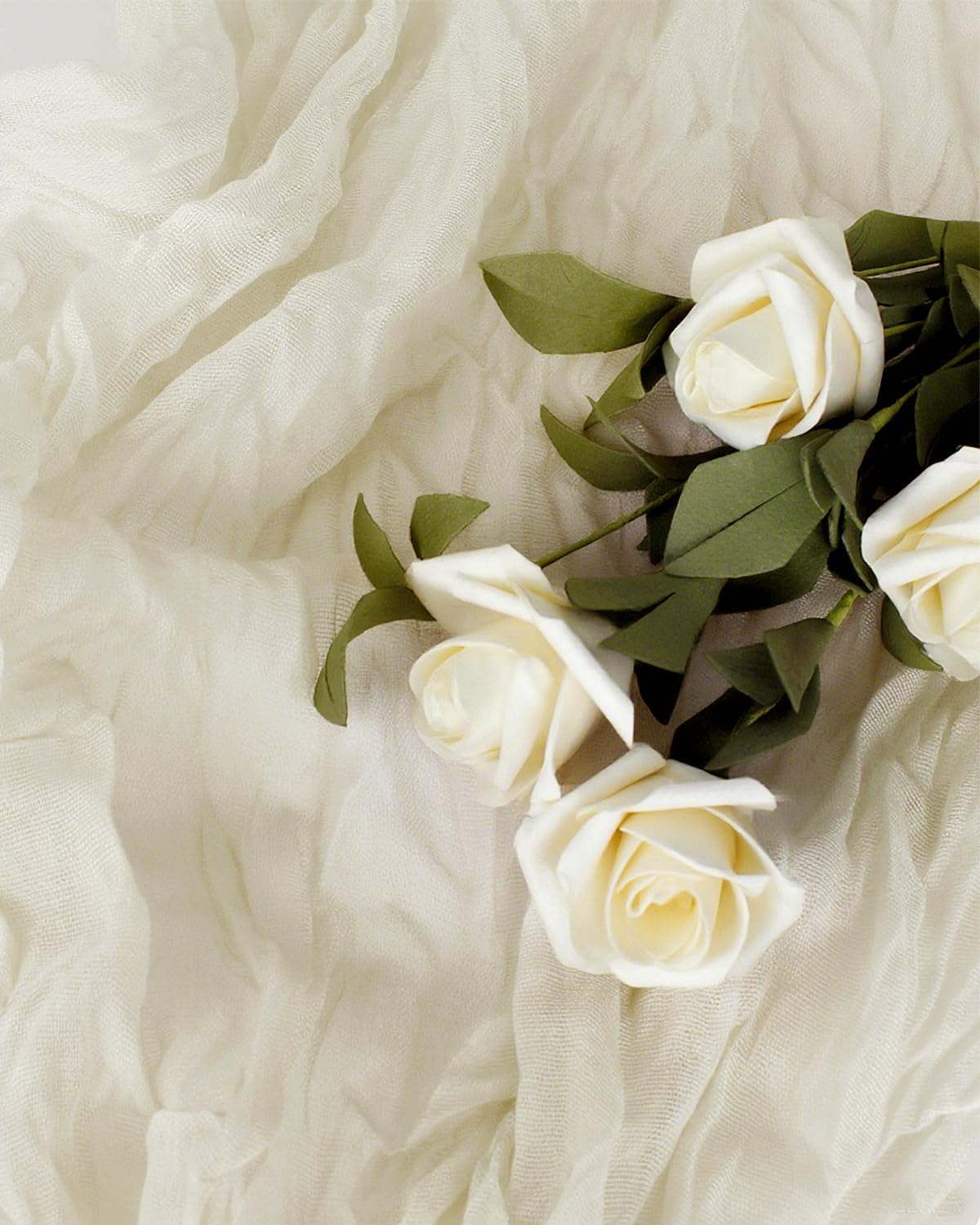 Beige Cheesecloth Table Runner 120 Inch, Summer Boho Gauze 10 FT, Rustic Cheese Cloth Table Runner for Wedding, Baby Bridal Shower, Party, Farmhouse Centerpiece Home Decorations