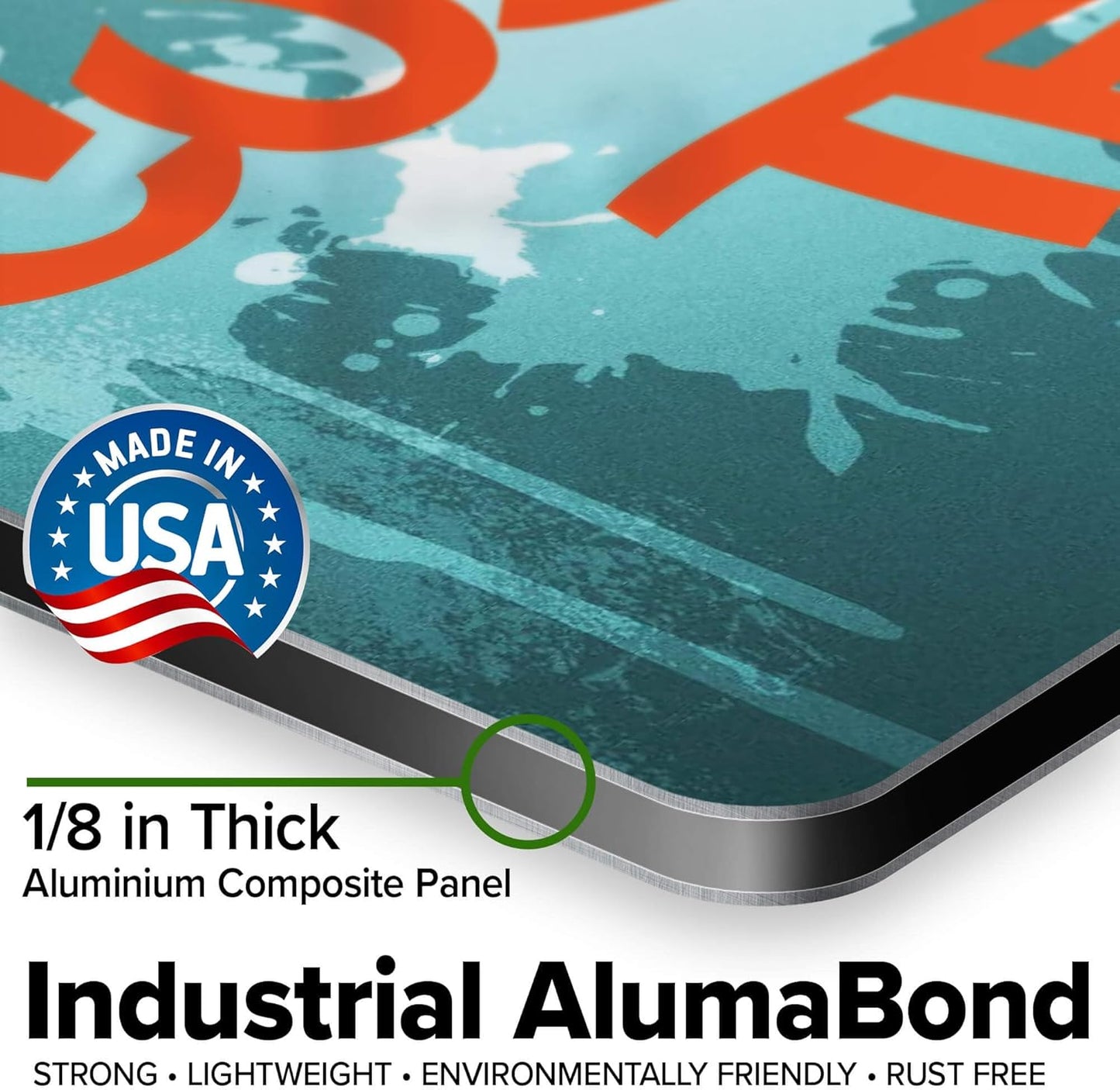 Custom Sign, Custom Street Sign, 11 Font Colors, 13 Font Styles, 4 Hole Options, 22 Sizes, 12x18 Inches, Rust Free DiBound, Fade Resistant, Made in USA by My Sign Center (Graffiti)