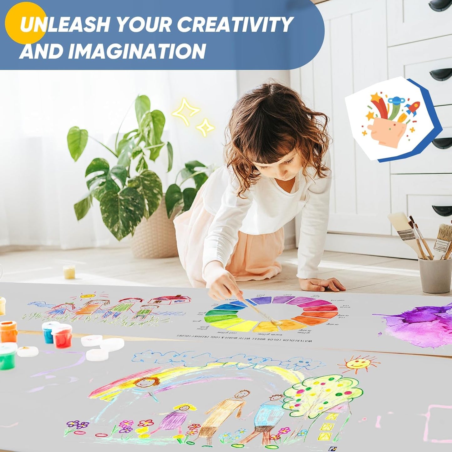 Wrapping Paper, 15"x900" Light Grey Craft Paper Kraft Paper Roll, Solid Color Art Craft Decorative Paper for Father’s Day Bouquet Flower Packing Poster Bulletin Board Paper Floor Covering Table Runner