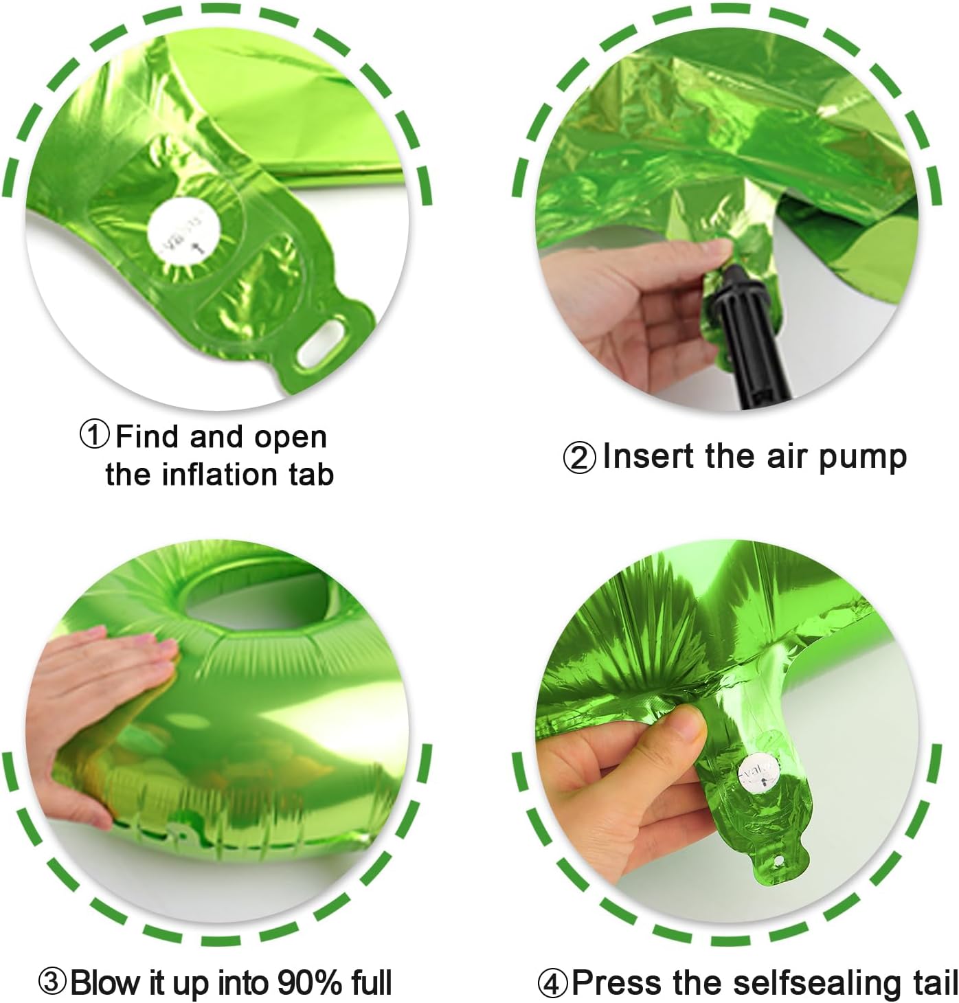 Light Green 40 Inch Large Number 5 Birthday Balloon, Five 5th 15 25 35 50 55 Birthday Celebration Decorations, Light Green Foil 5 Mylar Helium Balloons Girl Boy Anniversary Party Supplies