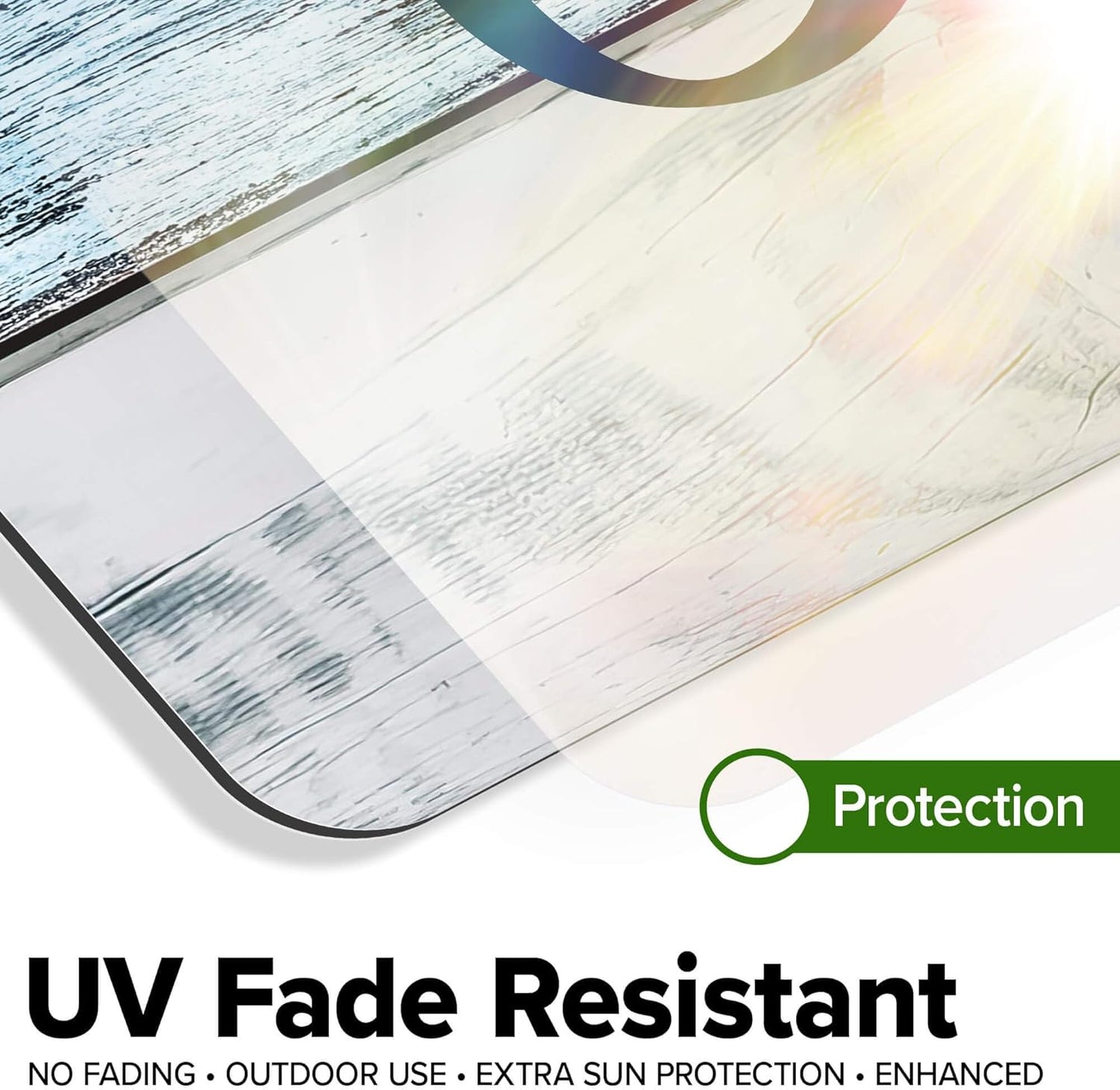 Custom Sign, Custom Street Sign, 11 Font Colors, 13 Font Styles, 4 Hole Options, 22 Sizes, 36x36 Inches, Rust Free DiBound, Fade Resistant, Made in USA by My Sign Center (Coastal)